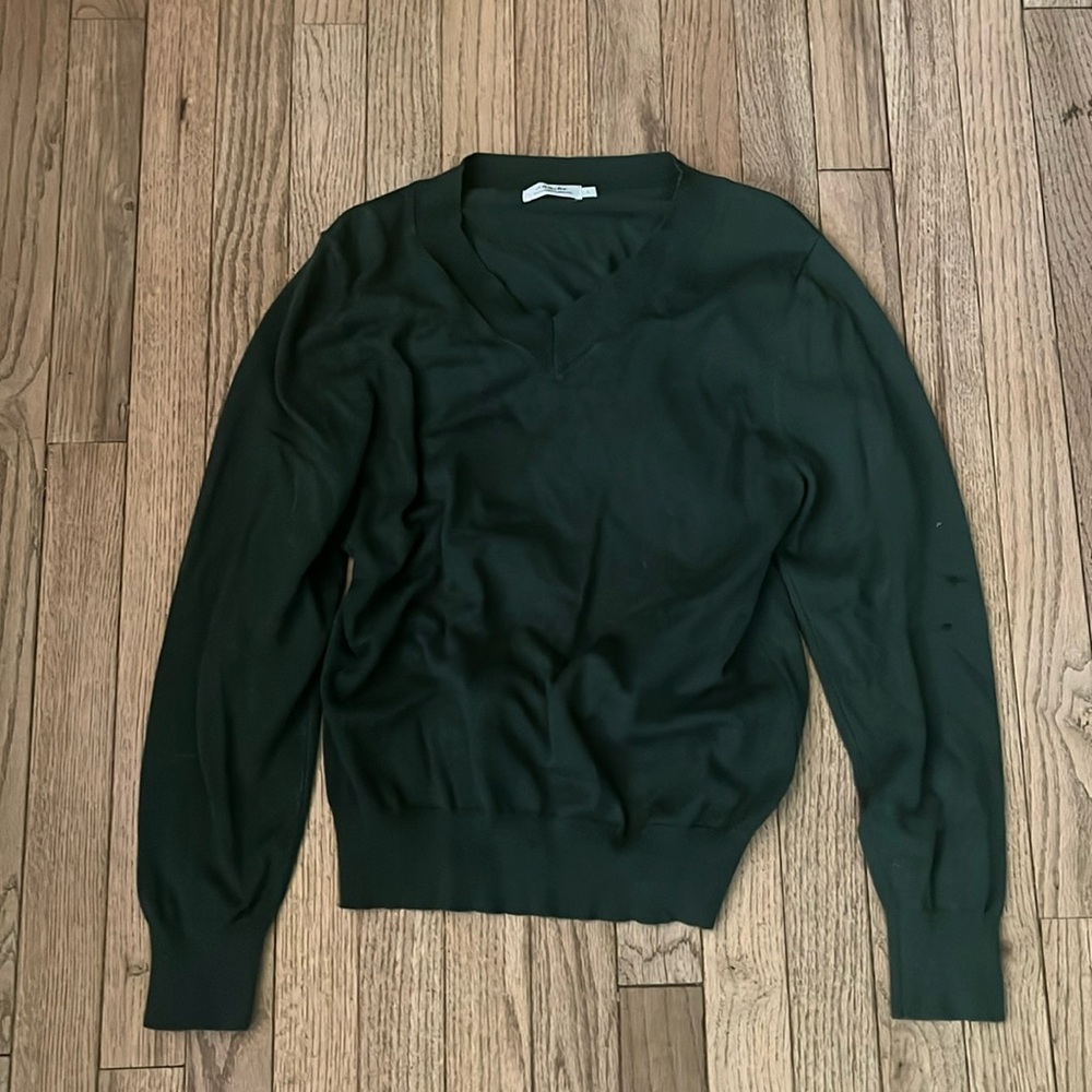 Green Crew Neck